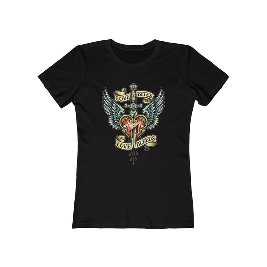Winged Heart "Love Bites" Vintage Womens L&