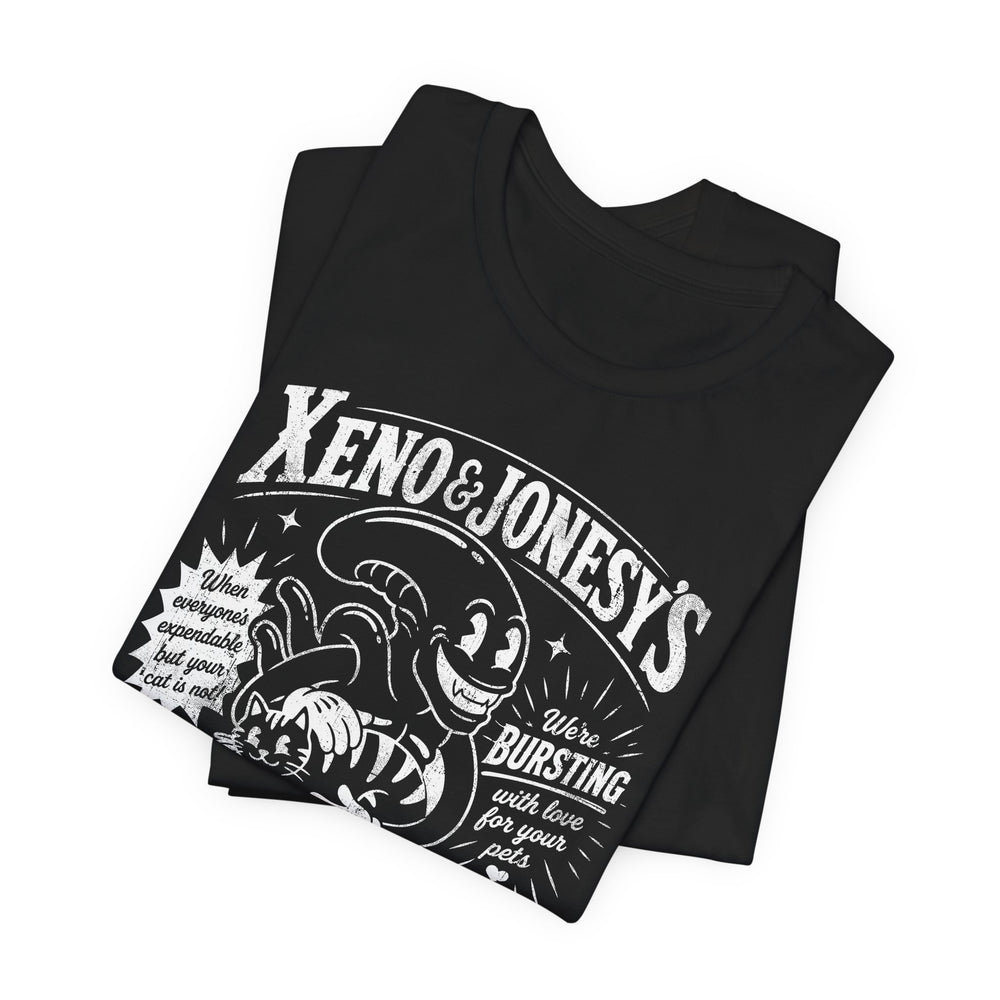 Xeno & Jonesy's Cat Sitting Service Men's Halloween Classic Fit Tee