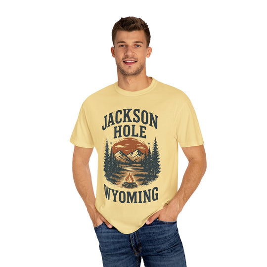 JACKSON HOLE CAMP vintage Mens WUNDERLAND Heritage Short Sleeve Tee