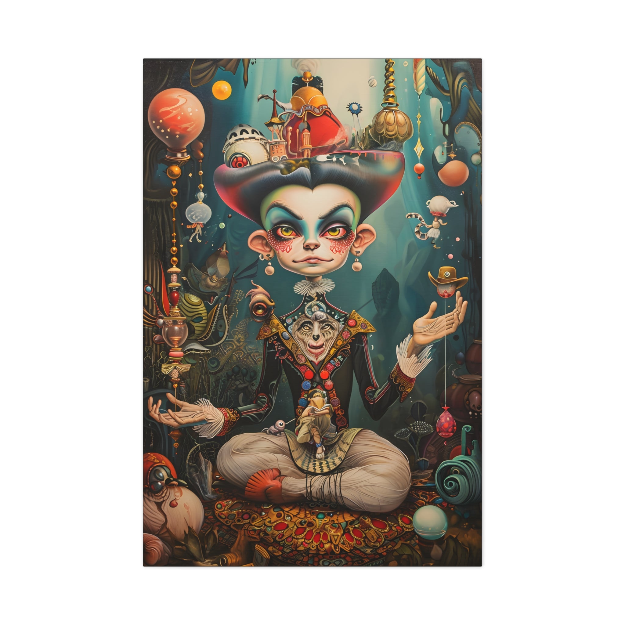 The Puppet King Canvas Print