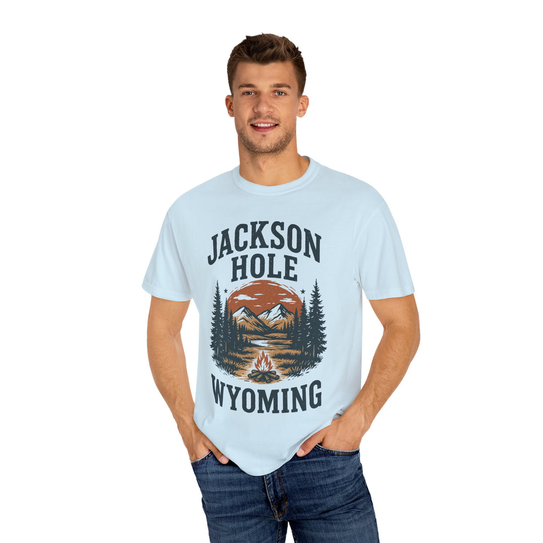 JACKSON HOLE CAMP vintage Mens WUNDERLAND Heritage Short Sleeve Tee