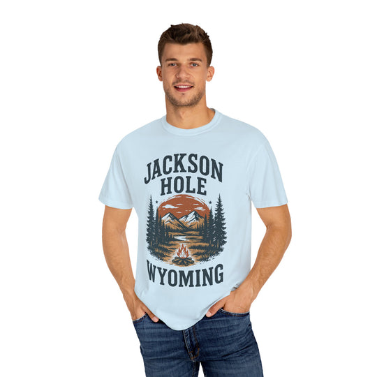 JACKSON HOLE CAMP vintage Mens WUNDERLAND Heritage Short Sleeve Tee