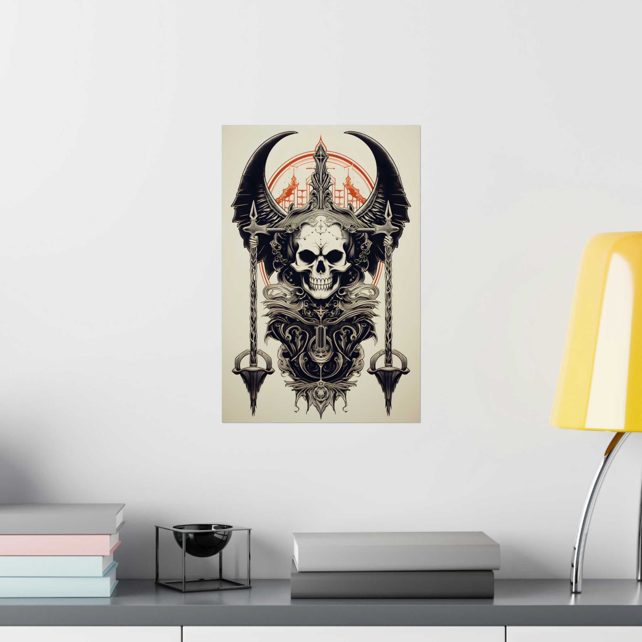 Muerte Pendulum Premium Matte Vertical Poster