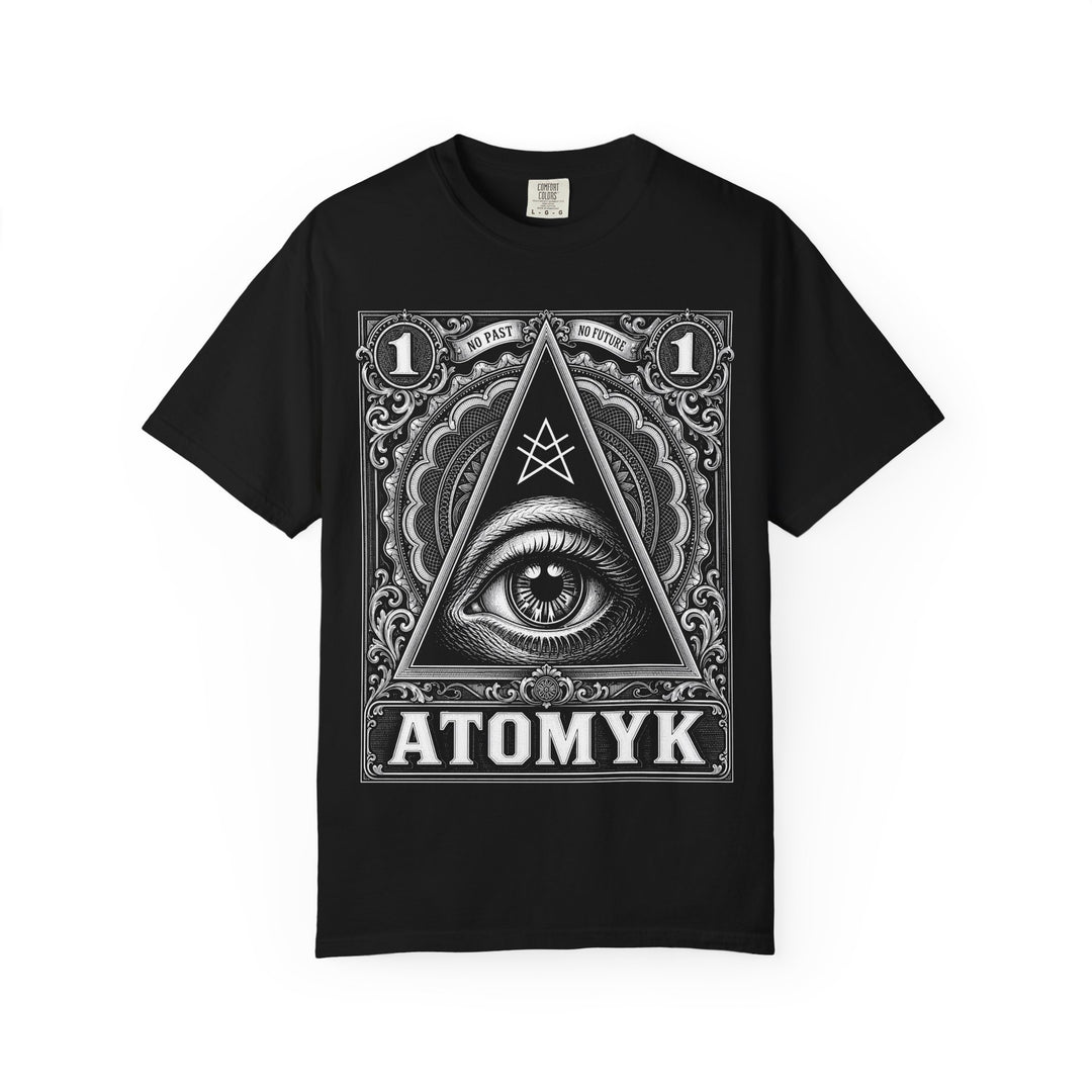 All-Seeing Eye Pyramid Mens ATOMYK Short Sleeve Tee