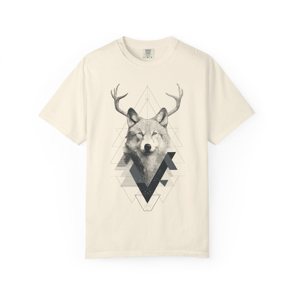 Geo Wolf Mens WUNDERLAND Vibes Short Sleeve Tee
