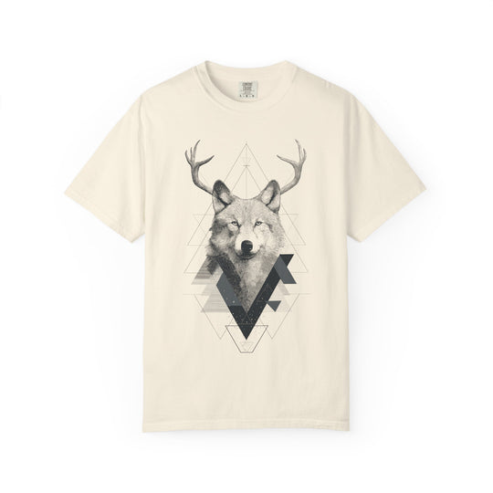Geo Wolf Mens WUNDERLAND Vibes Short Sleeve Tee
