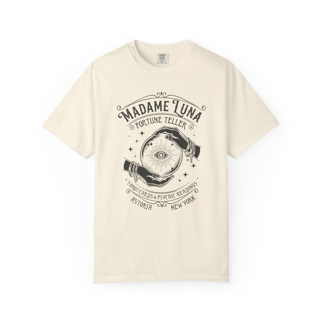 Madame Luna Fortune Teller Womens WUNDERLAND Backyard Dept Halloween Booteek Short Sleeve Tee