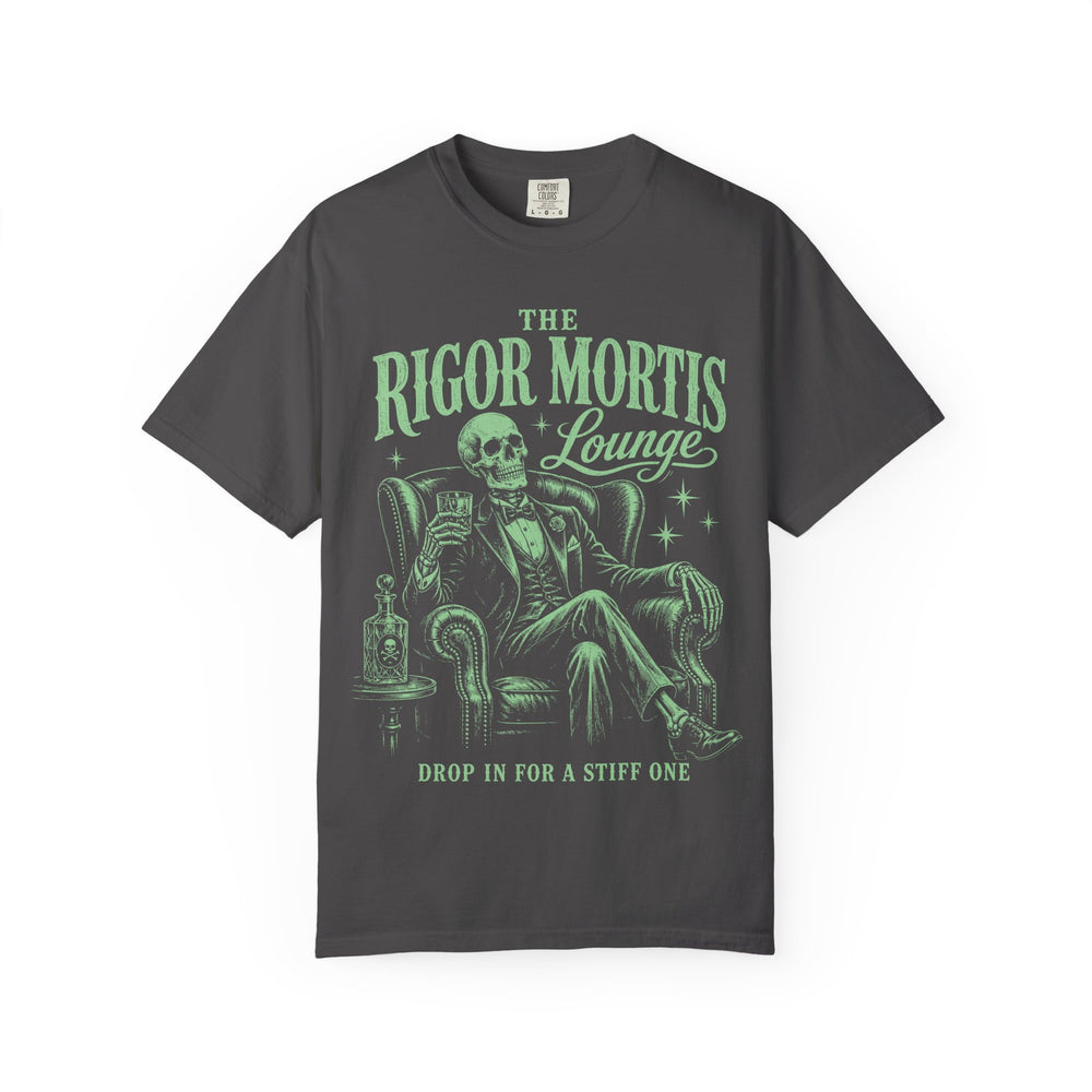Rigor Mortis Lounge Mens WUNDERLAND Halloween Booteek Short Sleeve Tee