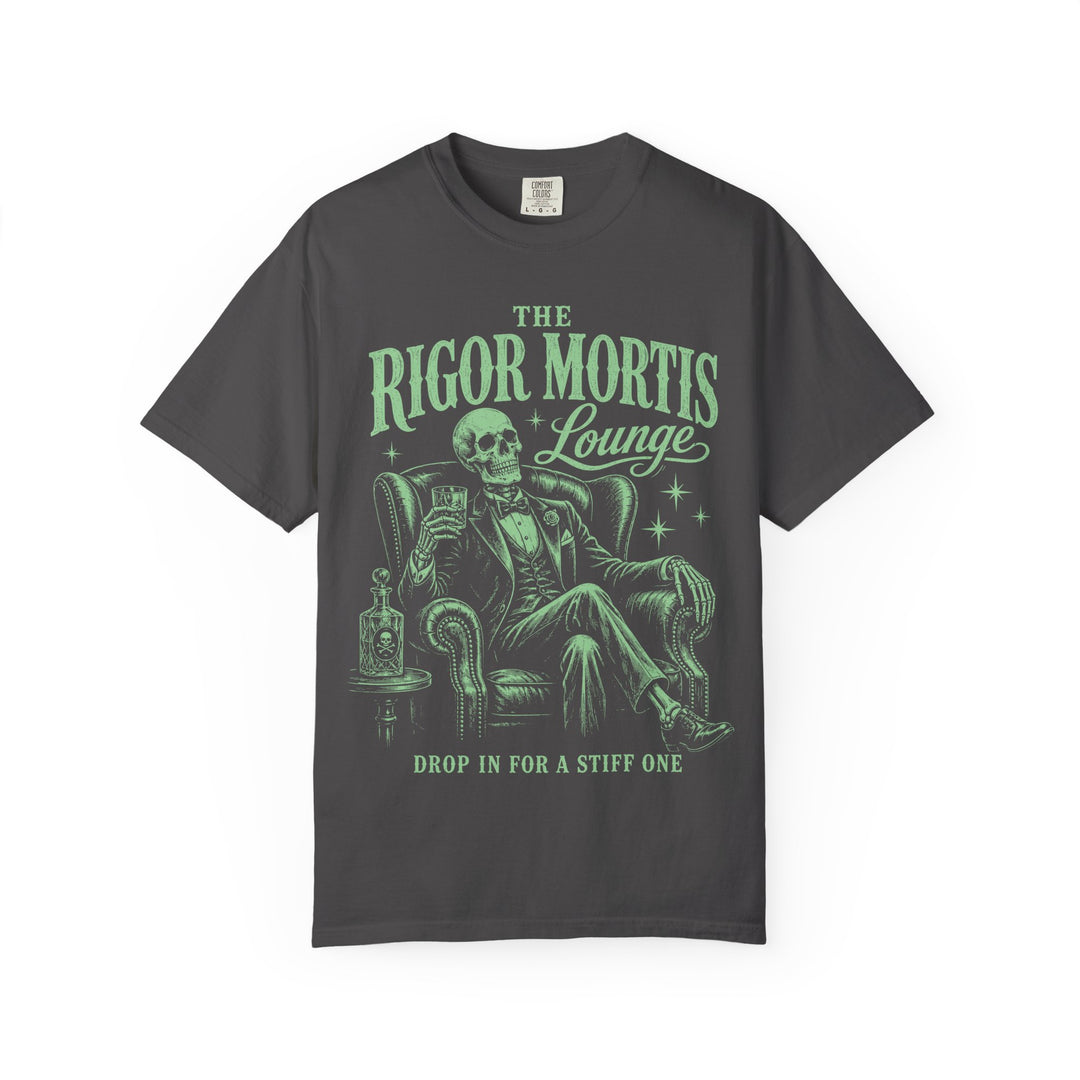 Rigor Mortis Lounge Mens WUNDERLAND Halloween Booteek Short Sleeve Tee