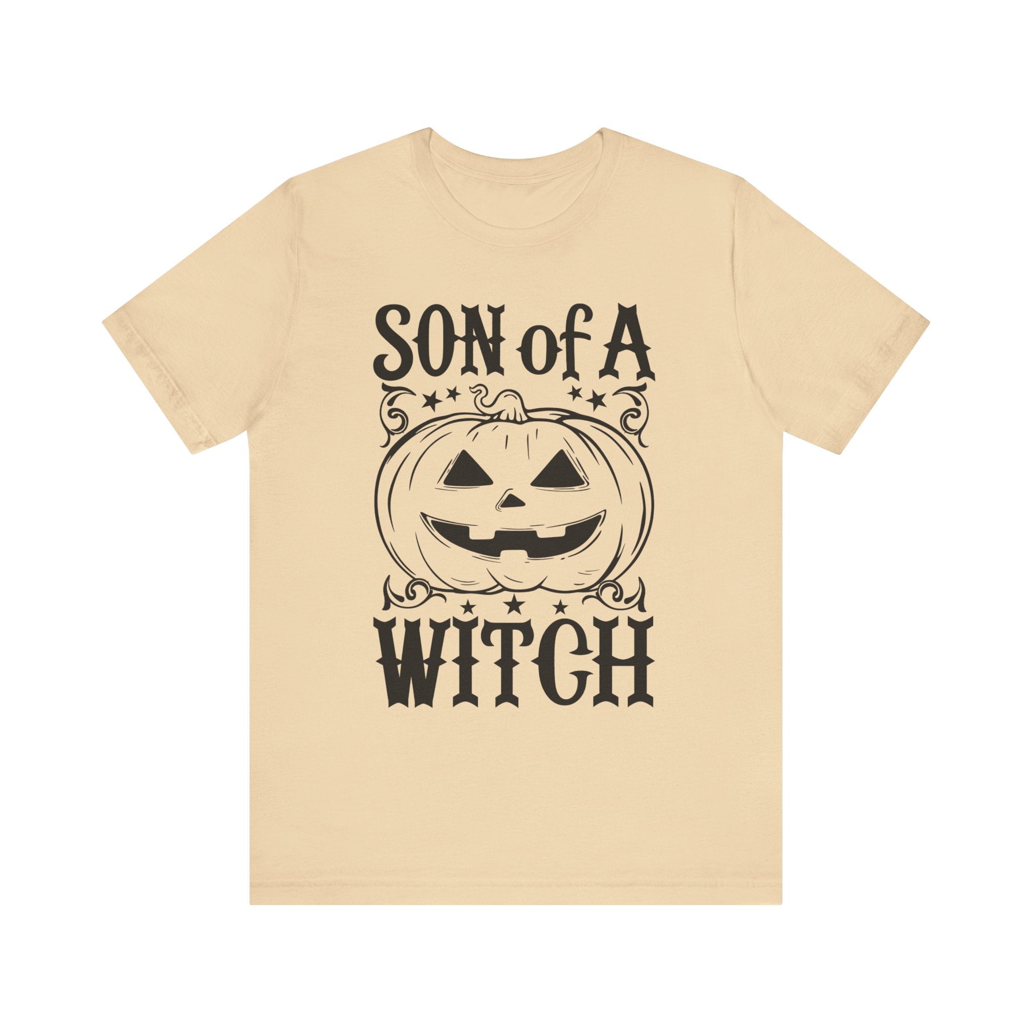 Son Of A Witch Dark Mens Halloween Booteek Jersey Short Sleeve Tee