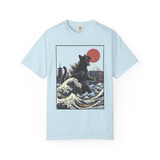 Catzilla Attacks Tokyo Mens WUNDERLAND Vibes Short Sleeve Tee