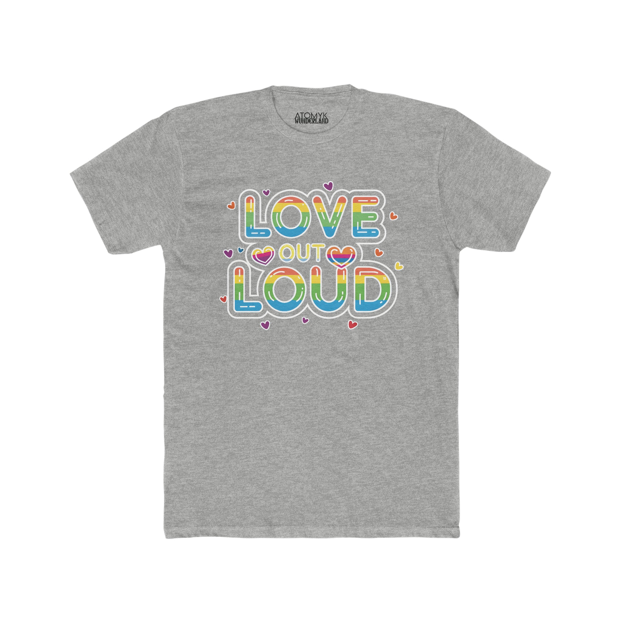 Love Out Loud Mens Pride 24 Graphic Tee