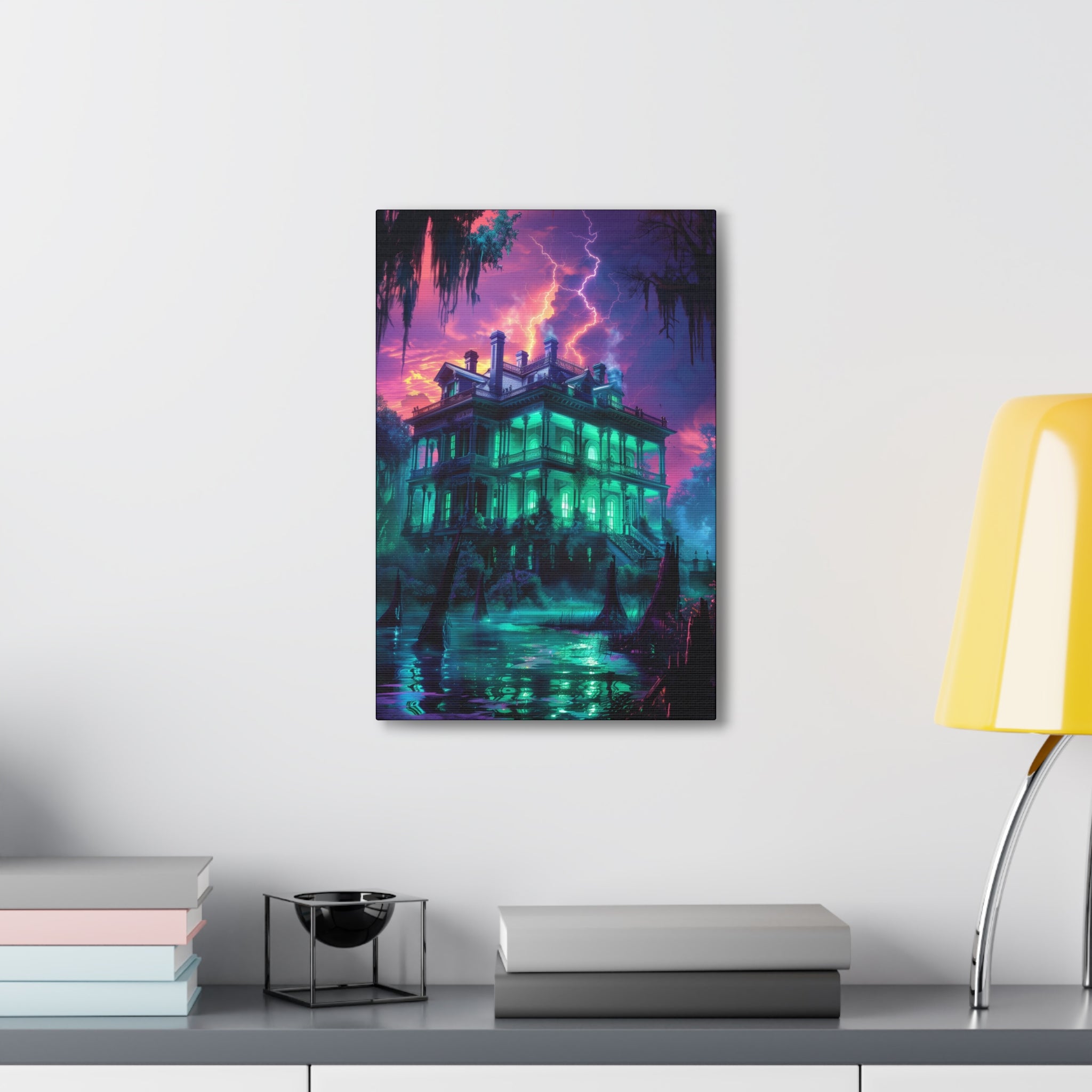 The Haunted Swamp Canvas Print