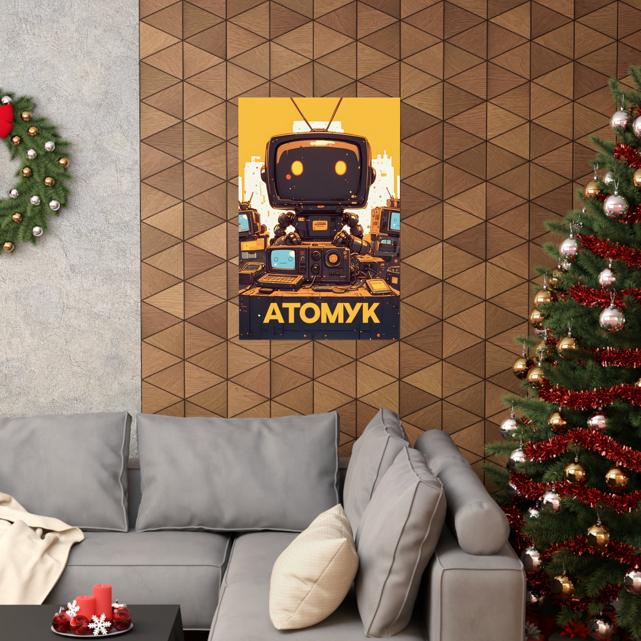 Overtime Atomyk POP Premium Matte Vertical Poster