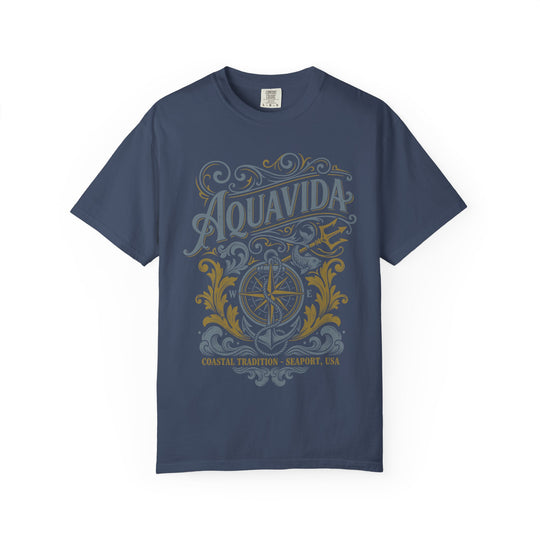 Coastal Tradition Mens AQUA VIDA Short Sleeve Tee