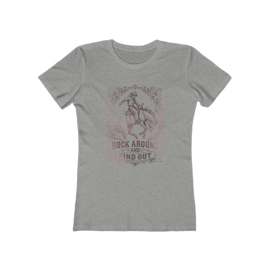 Buck Around Rodeo Western Cowgirl Womens L&
