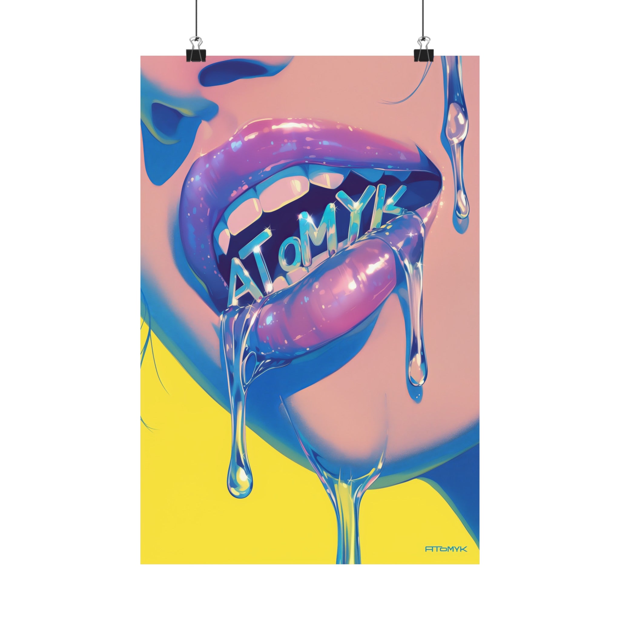 Drizzy Rizz Atomyk POP Premium Matte Vertical Poster