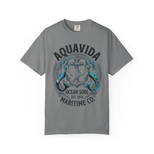 Ocean Soul Maritime Co. Mens AQUA VIDA Short Sleeve Tee