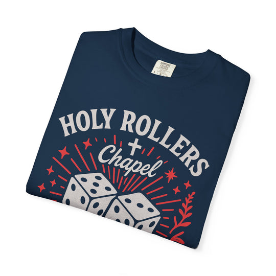 HOLY ROLLERS CASINO Mens WUNDERLAND Short Sleeve Tee