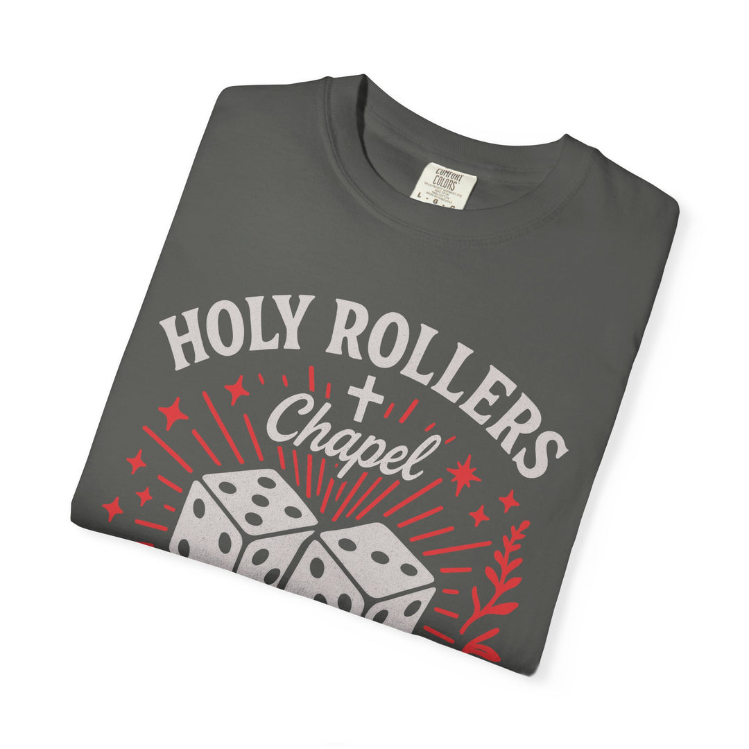 HOLY ROLLERS CASINO Mens WUNDERLAND Short Sleeve Tee