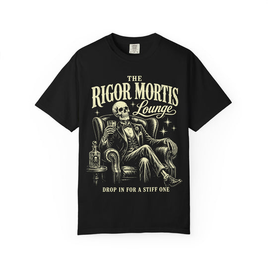 Rigor Mortis Lounge Mens WUNDERLAND Halloween Booteek Short Sleeve Tee