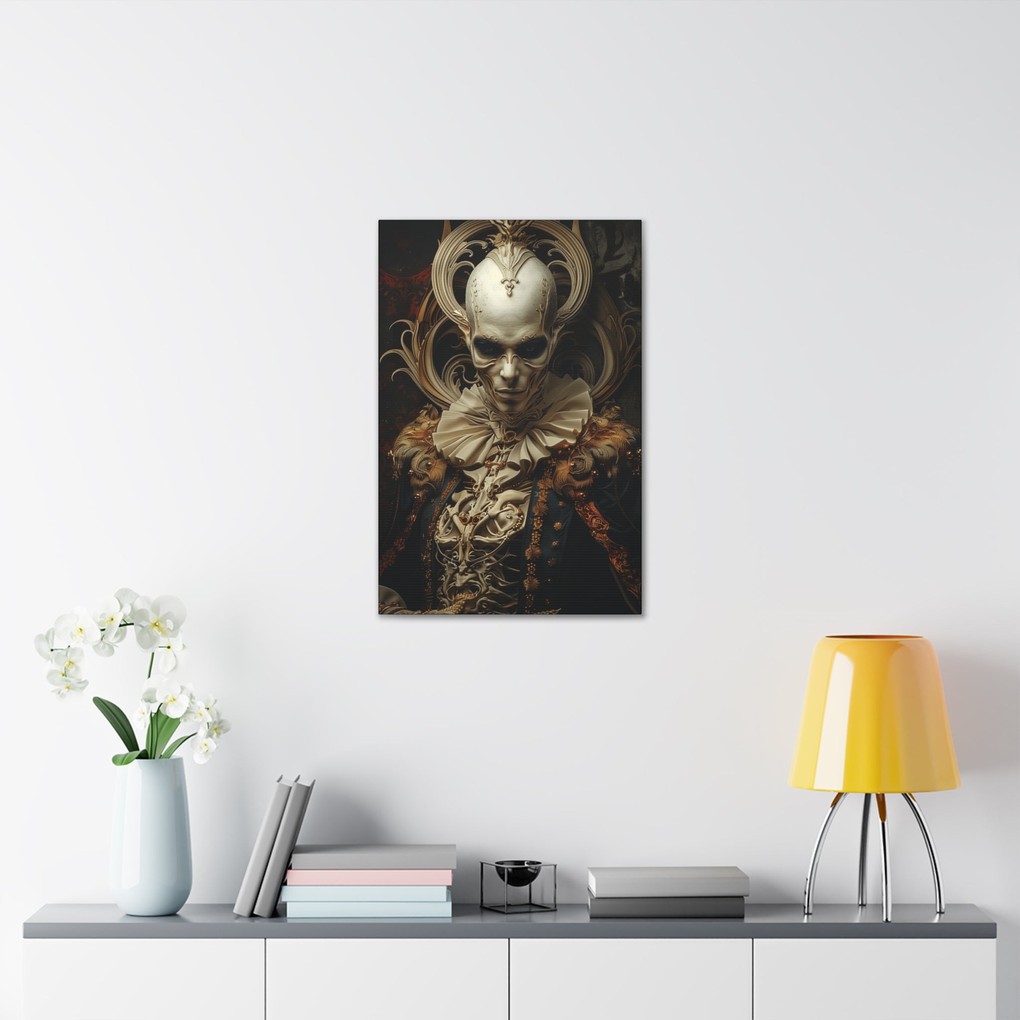 Gothic Series The Sovereign Canvas Print