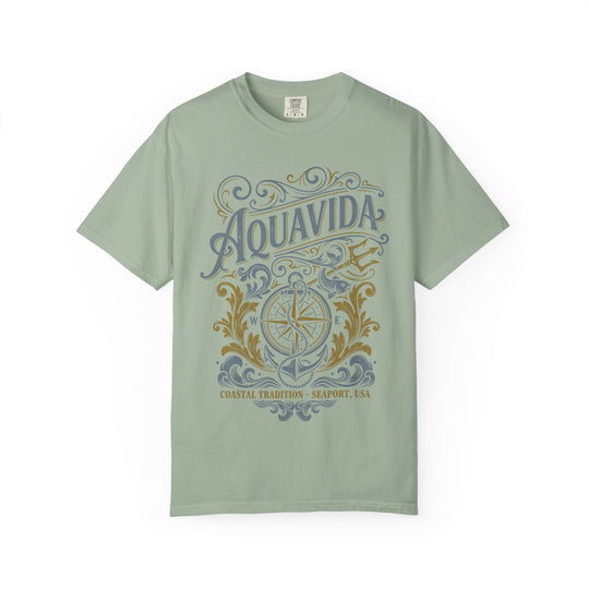 Coastal Tradition Mens AQUA VIDA Short Sleeve Tee