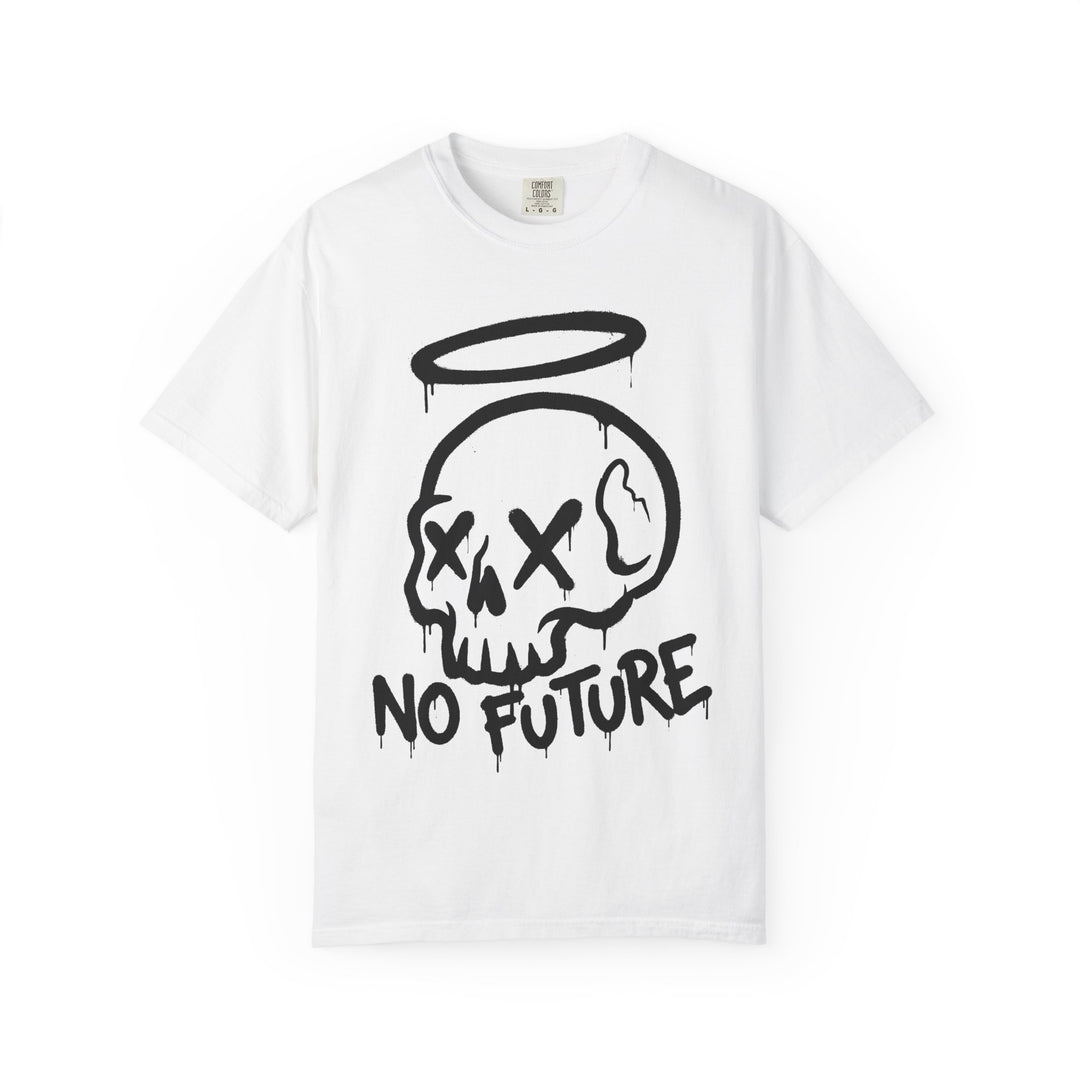 No Future Skull Grafitti Mens ATOMYK Short Sleeve Tee
