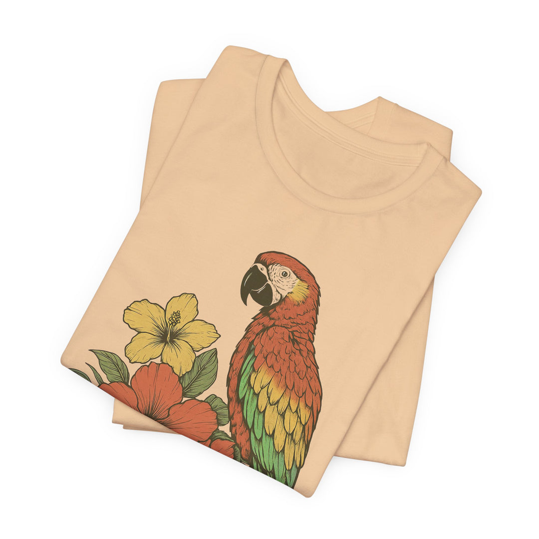 HAWAII IS CALLING Vintage Womens L'Atomique Graphic Tee