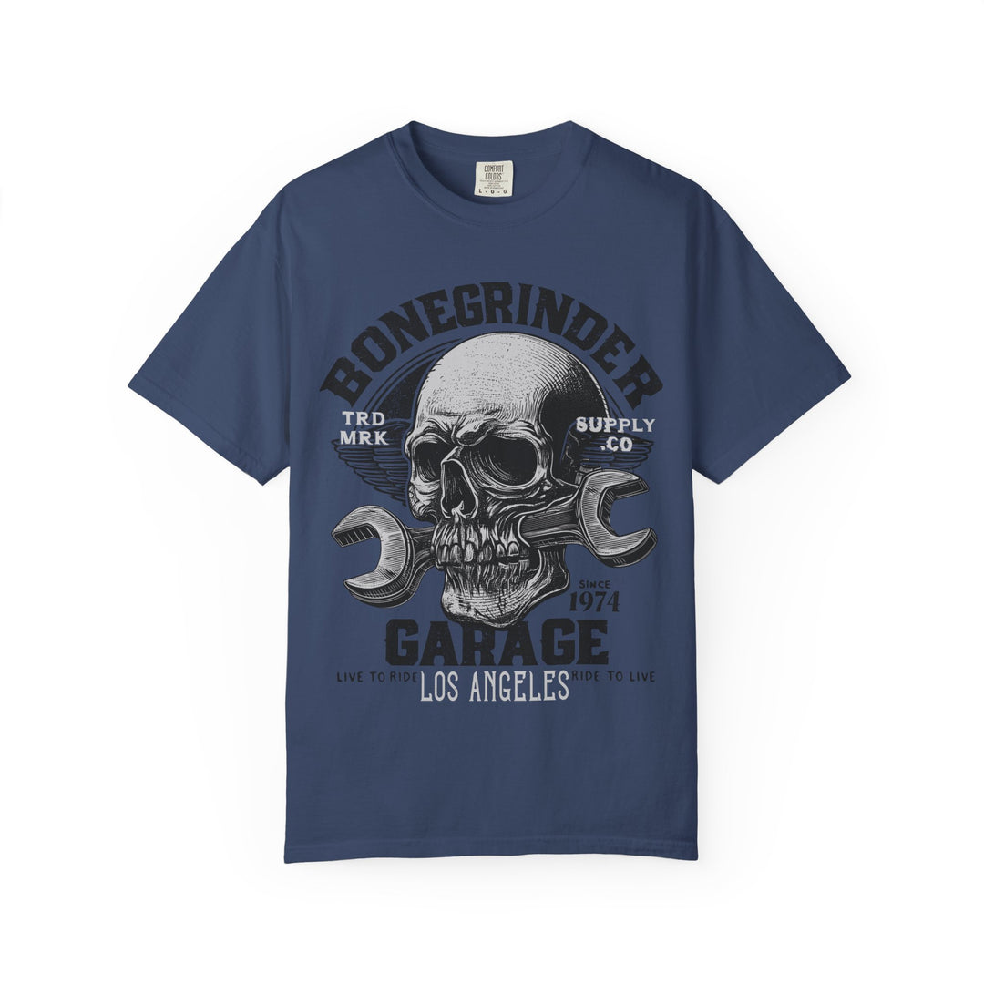 BONEGRINDER GARAGE Mens WUNDERLAND Short Sleeve Tee