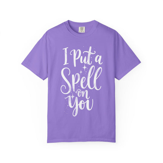 I Put A Spell On You Womens WUNDERLAND Backyard Dept Halloween Booteek Short Sleeve Tee