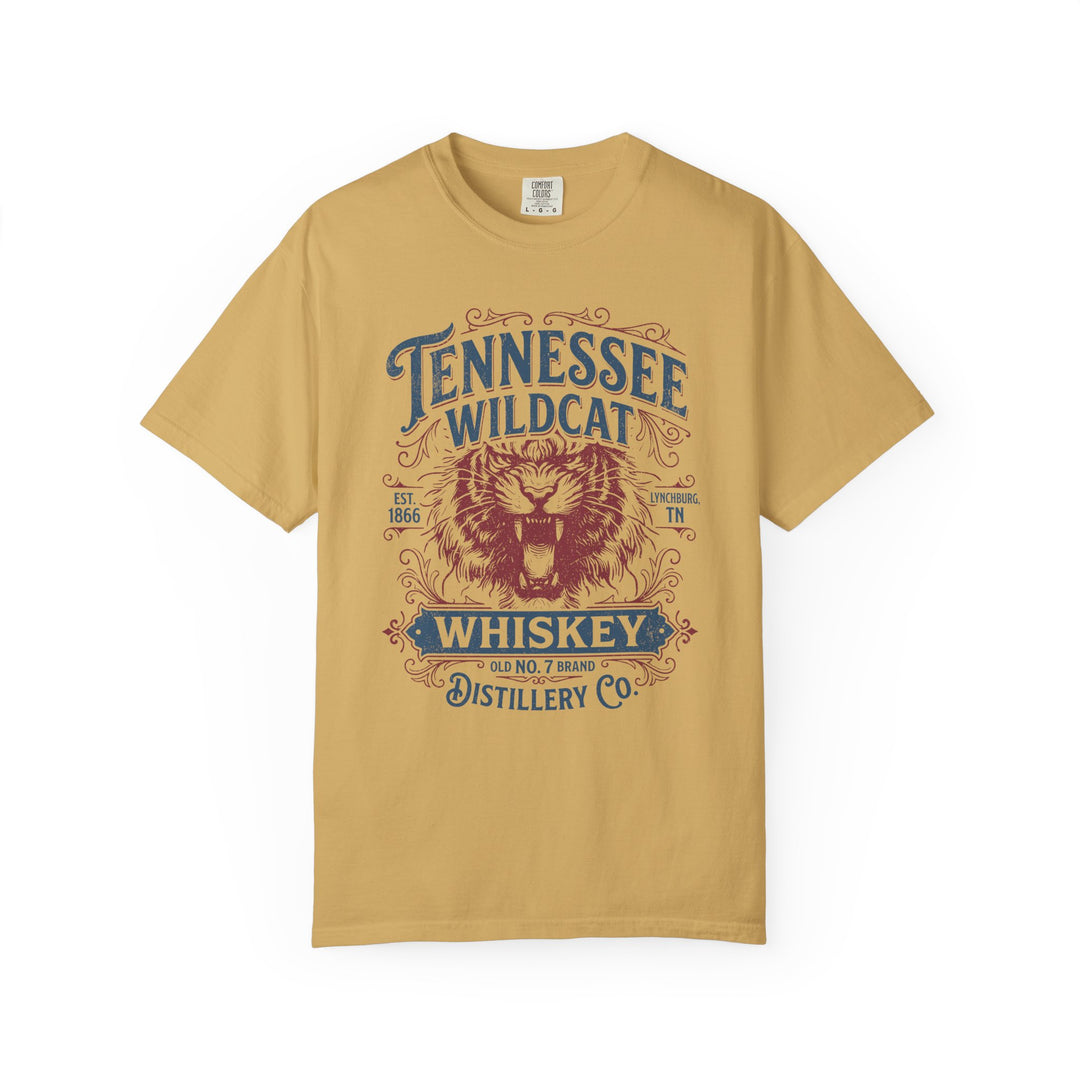 Tennessee Wildcat Whiskey Mens WUNDERLAND Heritage Short Sleeve Tee