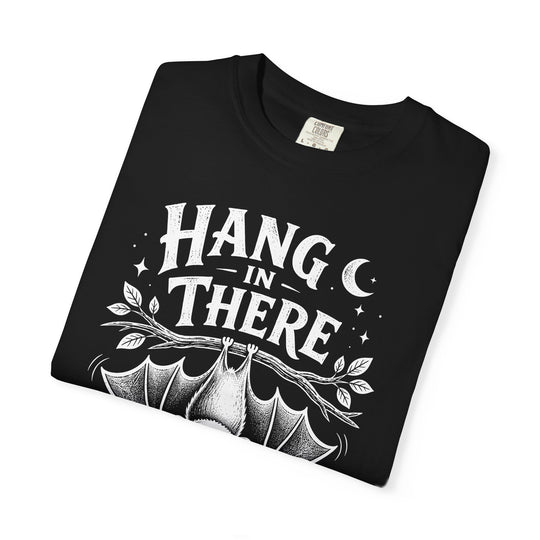 Hang In There Womens WUNDERLAND Halloween Booteek Short Sleeve Tee