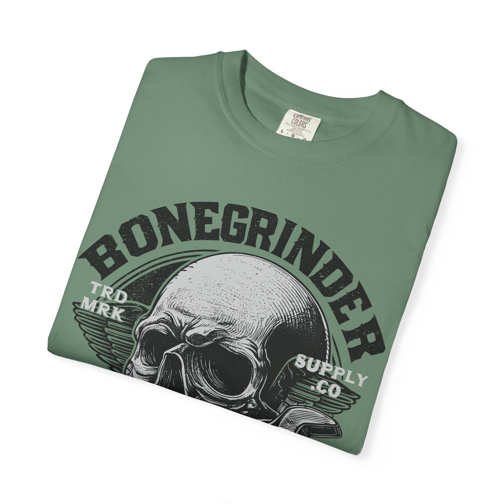 BONEGRINDER GARAGE Mens WUNDERLAND Short Sleeve Tee