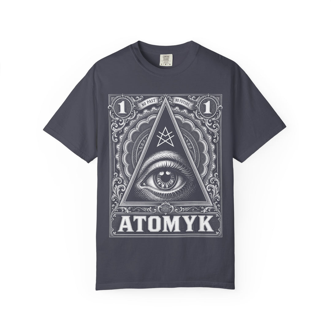 All-Seeing Eye Pyramid Mens ATOMYK Short Sleeve Tee
