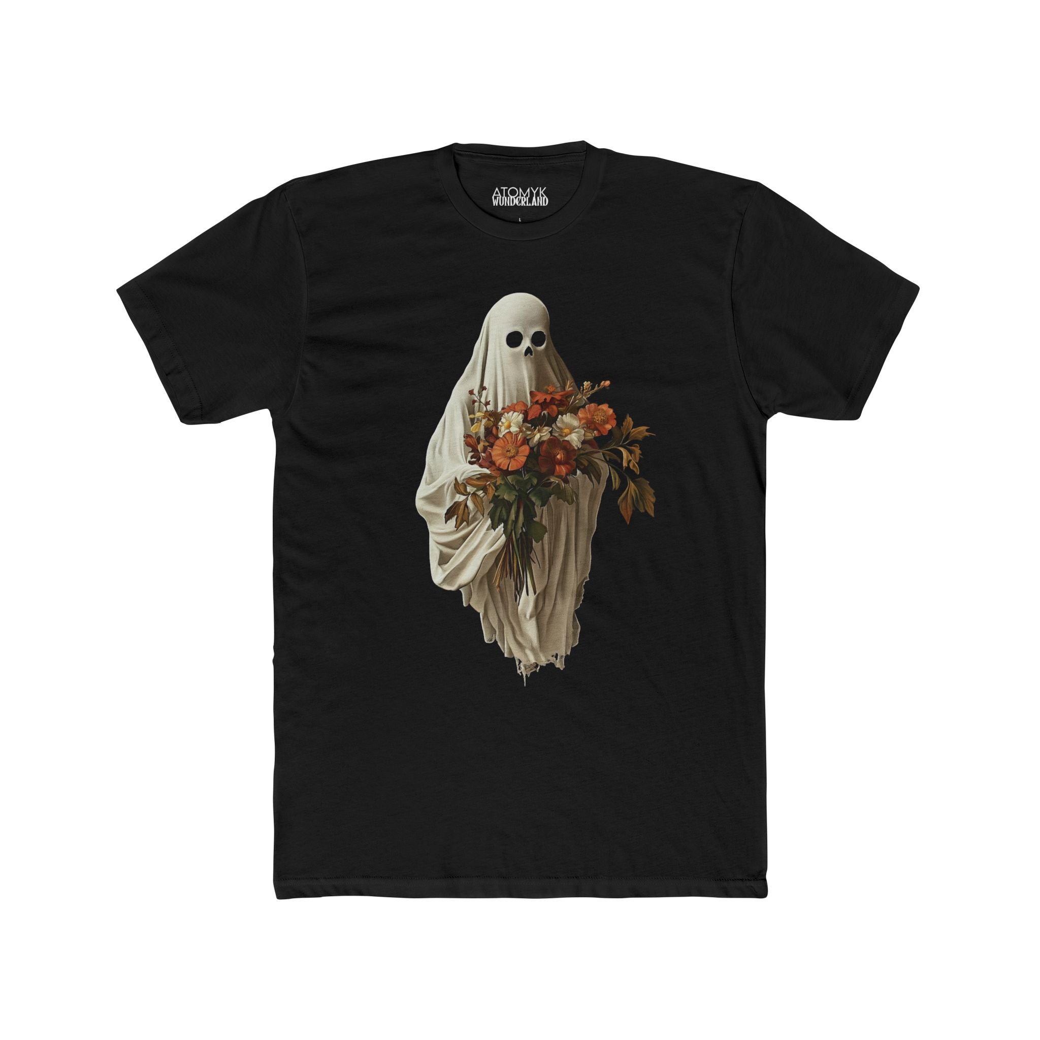 Ghost Flora Mens Halloween Graphic Tee