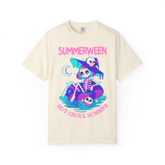 Summerween Hot Ghoul Summer Womens WUNDERLAND Backyard Dept Halloween Booteek Short Sleeve Tee