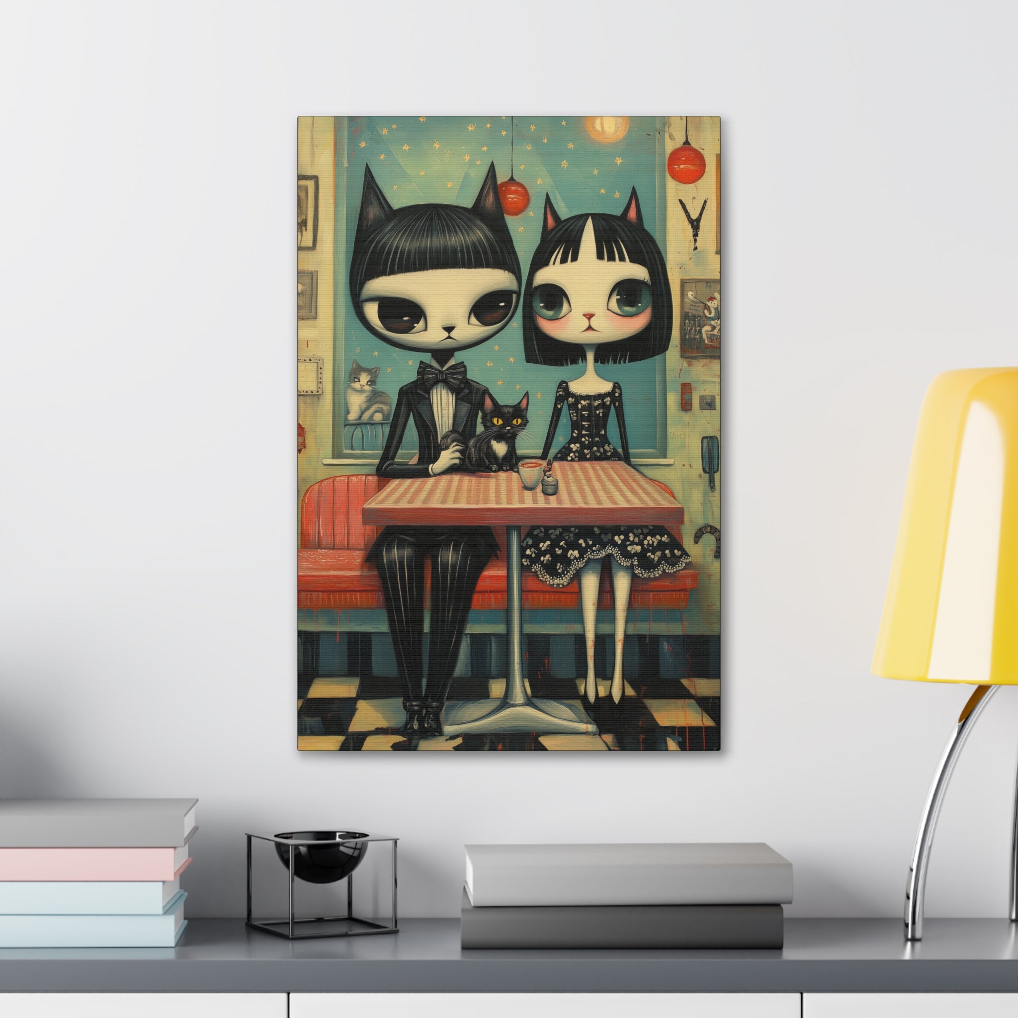 The Nite Diner Canvas Print