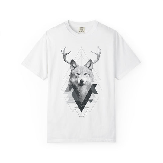 Geo Wolf Mens WUNDERLAND Vibes Short Sleeve Tee