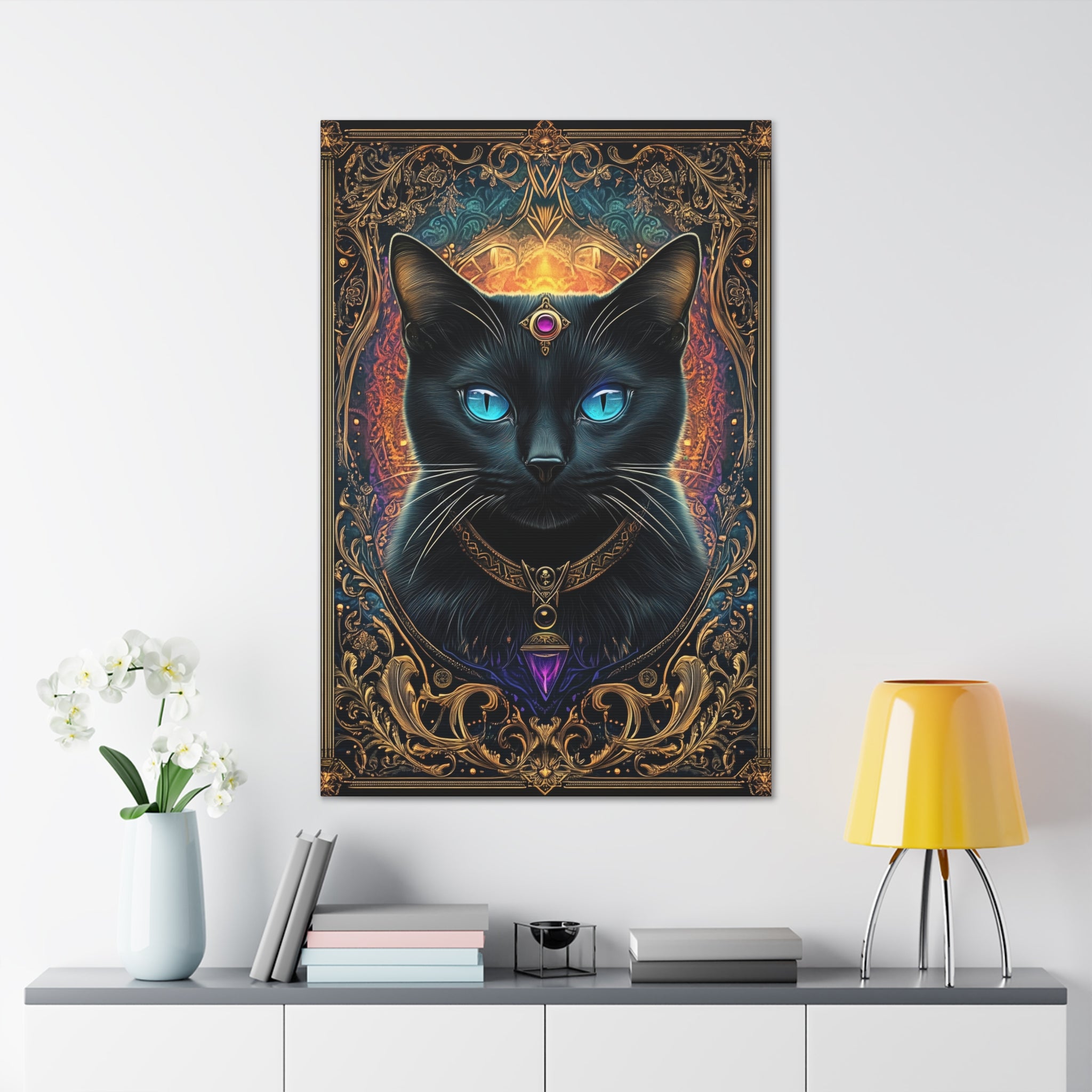 L’Oracle du Vide Canvas Print