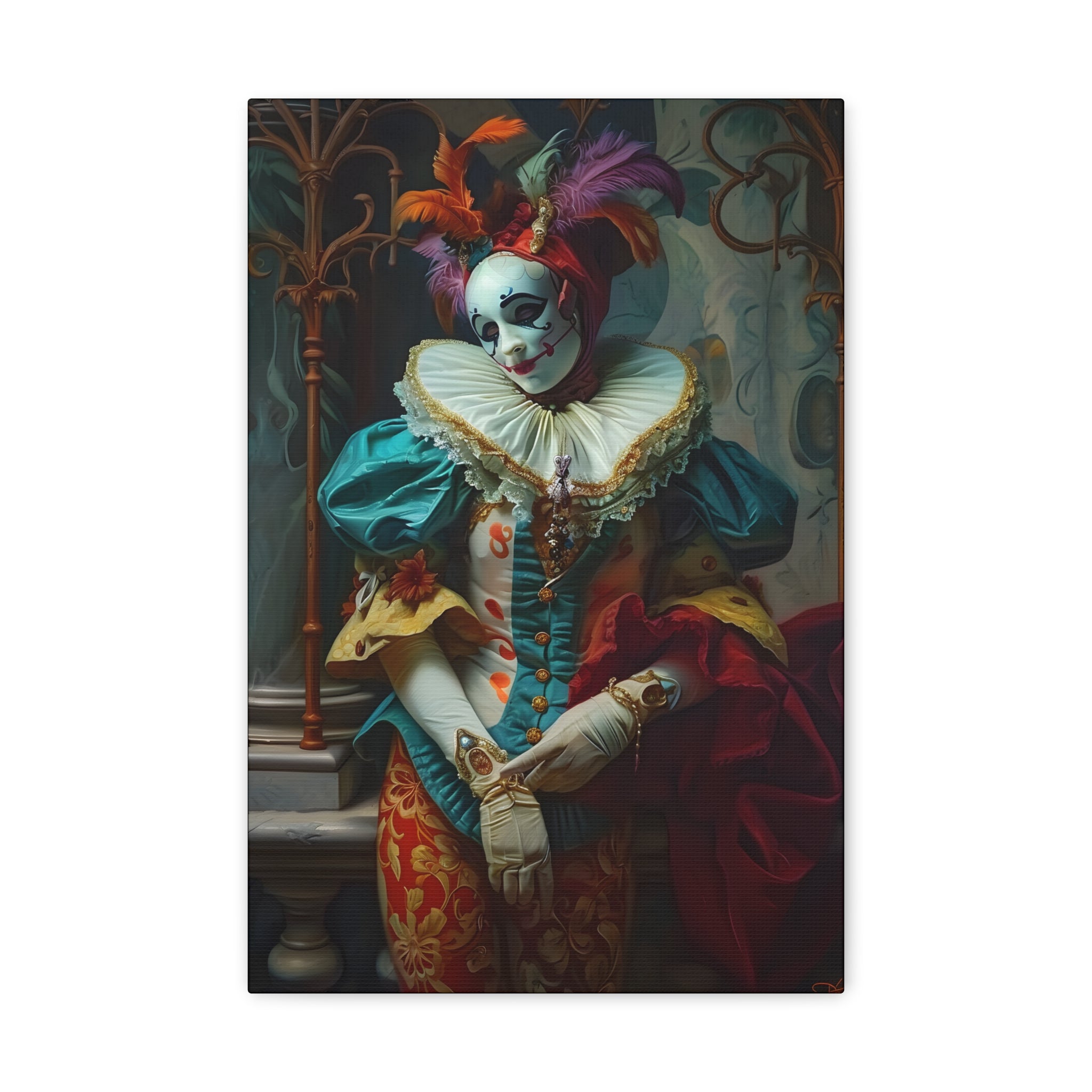 A Sly Deceit Canvas Print