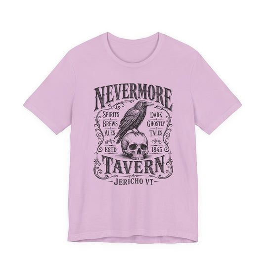 Nevermore Tavern Raven &amp; Skull Gothic Pub Men&
