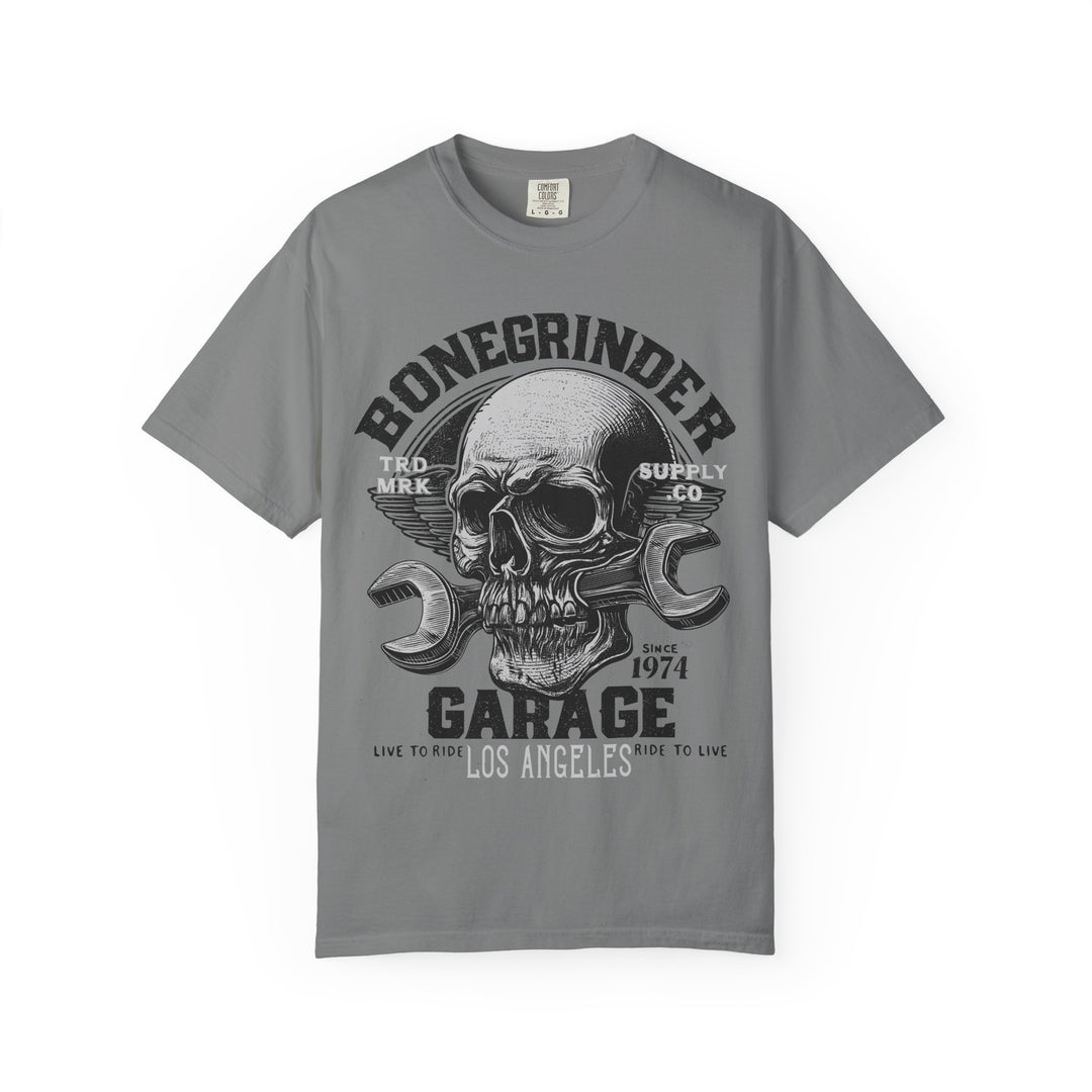 BONEGRINDER GARAGE Mens WUNDERLAND Short Sleeve Tee
