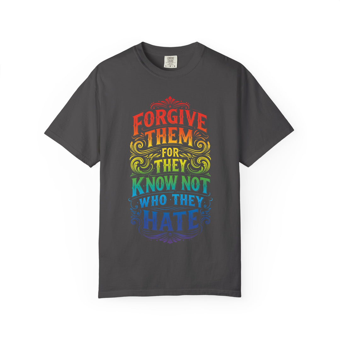 Forgive Them For They Know Not Who They Hate ATOMYK Short Sleeve Tee