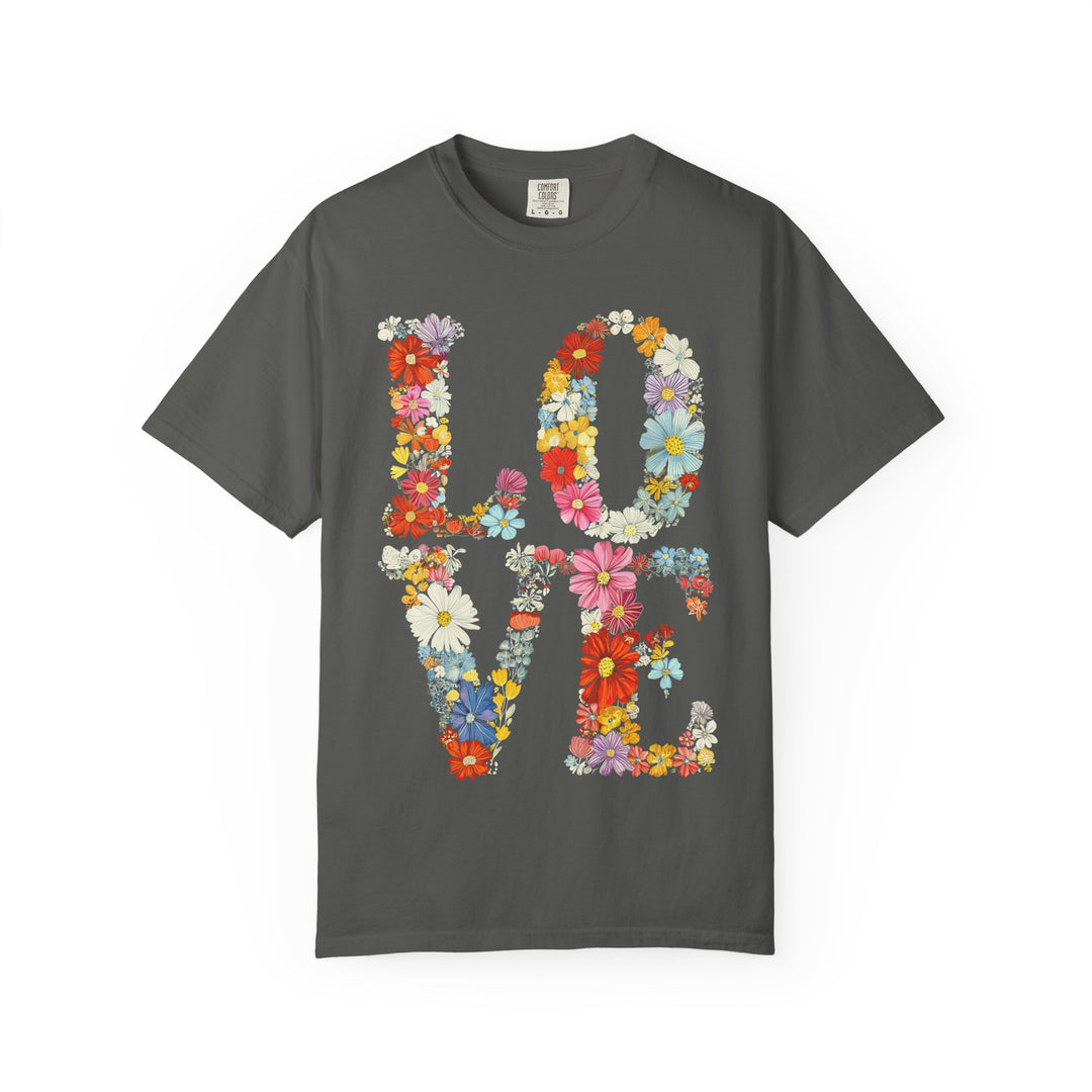 Floral LOVE Letters Womens L&