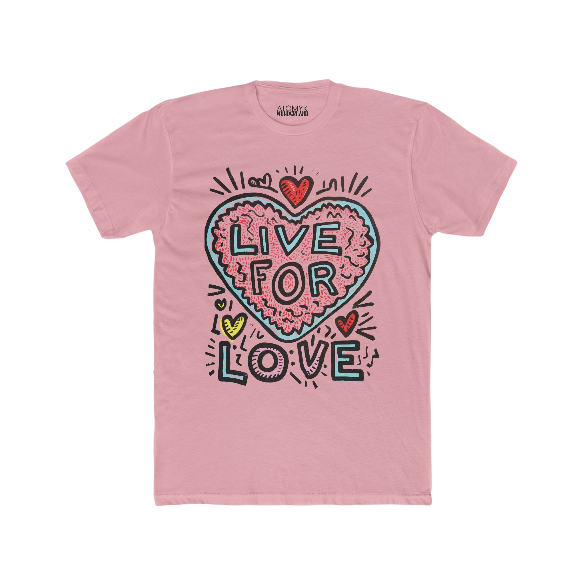 Live For Love Celebration Mens Pride 24 Graphic Tee