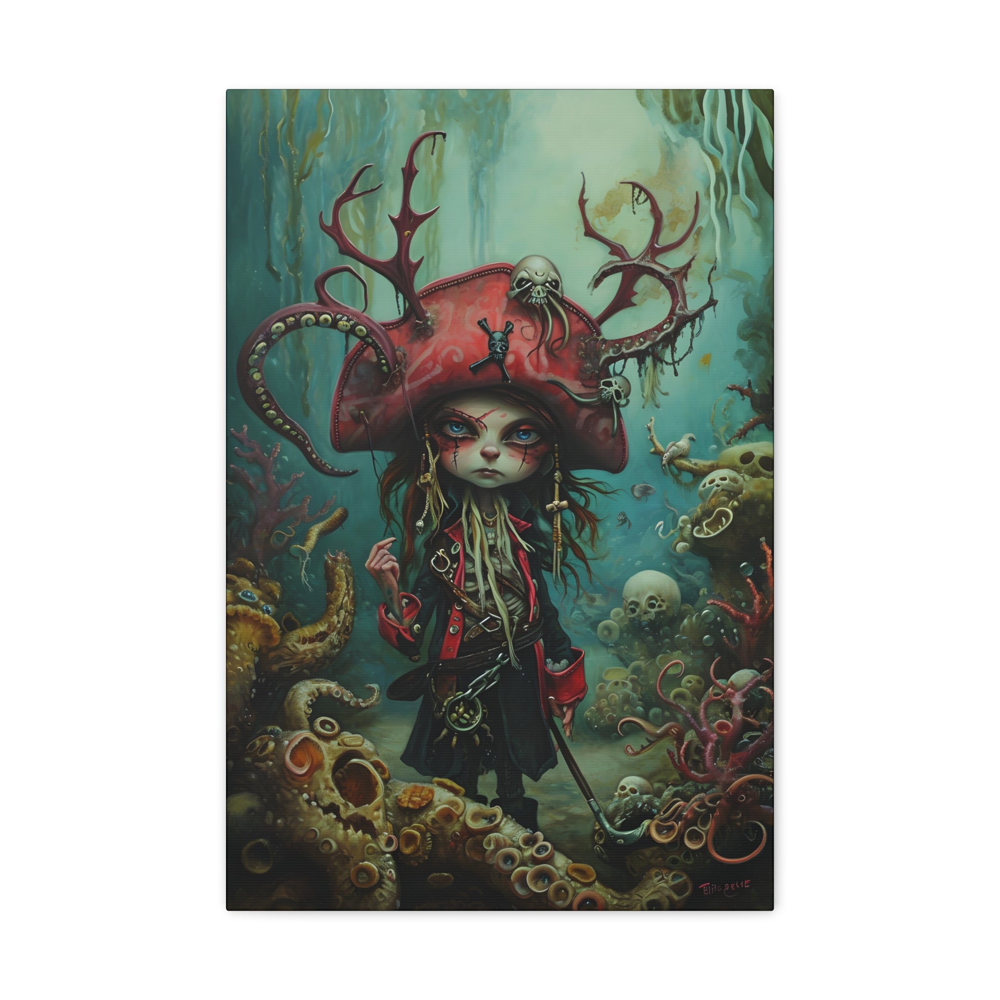 Jack in the Locker Canvas Print