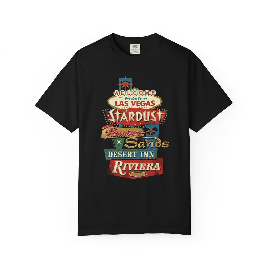 Vegas Signs Mens WUNDERLAND Heritage Short Sleeve Tee