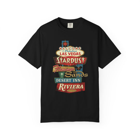Vegas Signs Mens WUNDERLAND Heritage Short Sleeve Tee