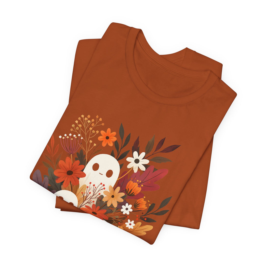 Autumn Ghosts Cute Fall Floral Women&